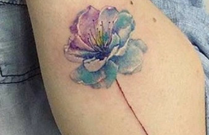 These Watercolor Tattoos are Delicate and Beautifully Perfect